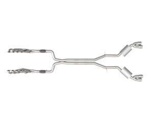 Chevrolet Camaro Performance Exhaust - Kooks Headers - Cat Back with Quad Tips - Polished - `16-`24